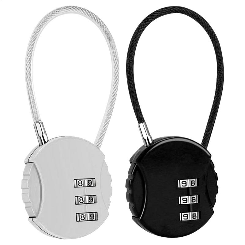 Backpack Lock Combo - Round Shape Luggage Combo Lock 3