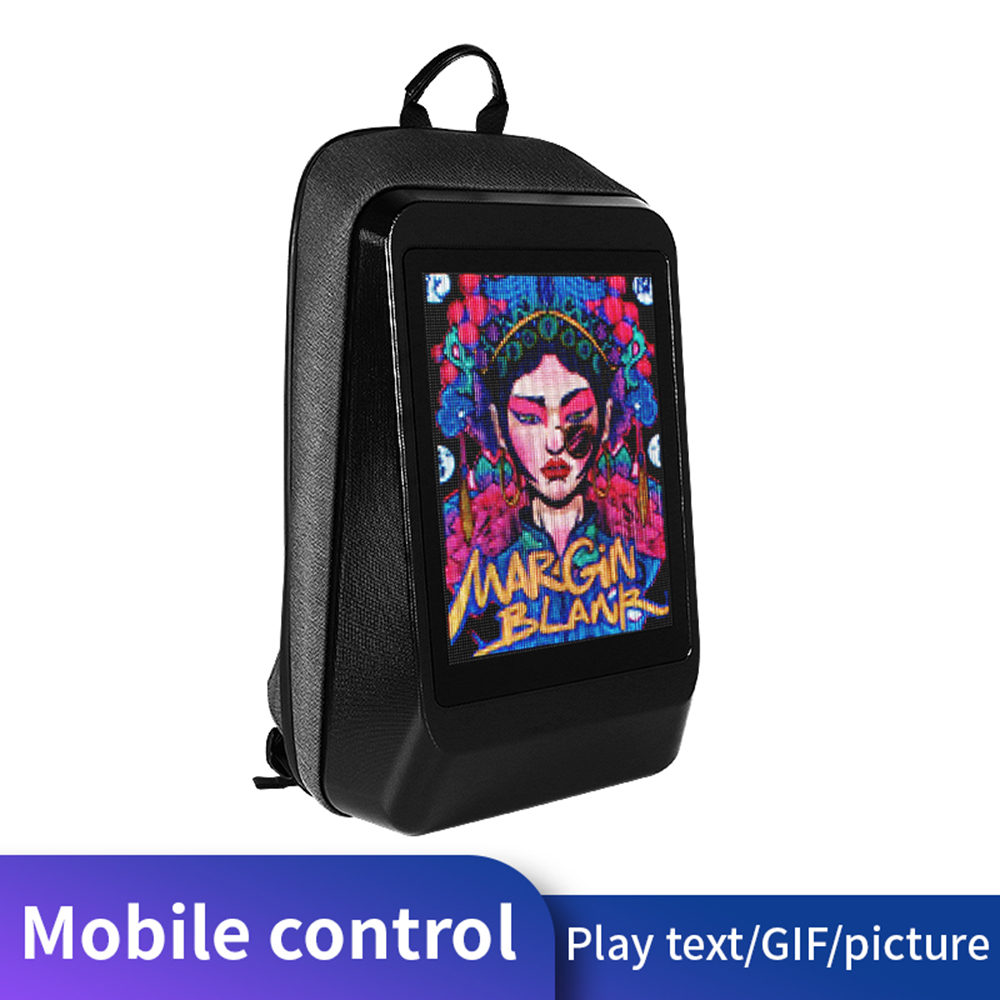 SXMA T4 LED Display backpack B - огляд і ціна Laptop Backpack 15.6
