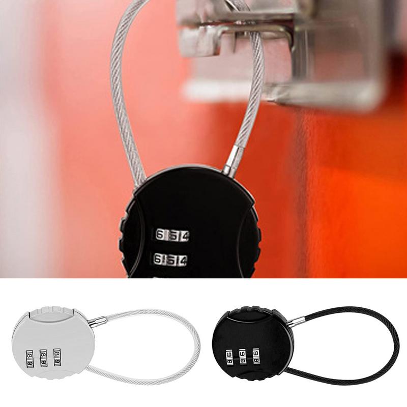 Round Shape Luggage Combo Lock - огляд і ціна Backpack Lock Combo