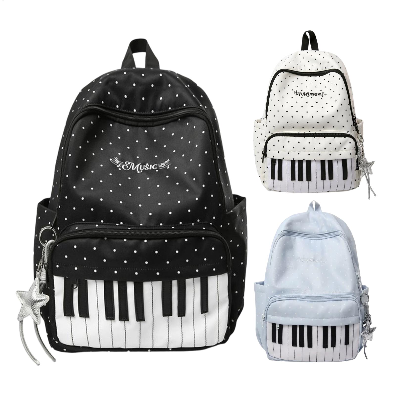 Travel Backpack | Piano Print  - огляд і ціна Fashion Backpack Women