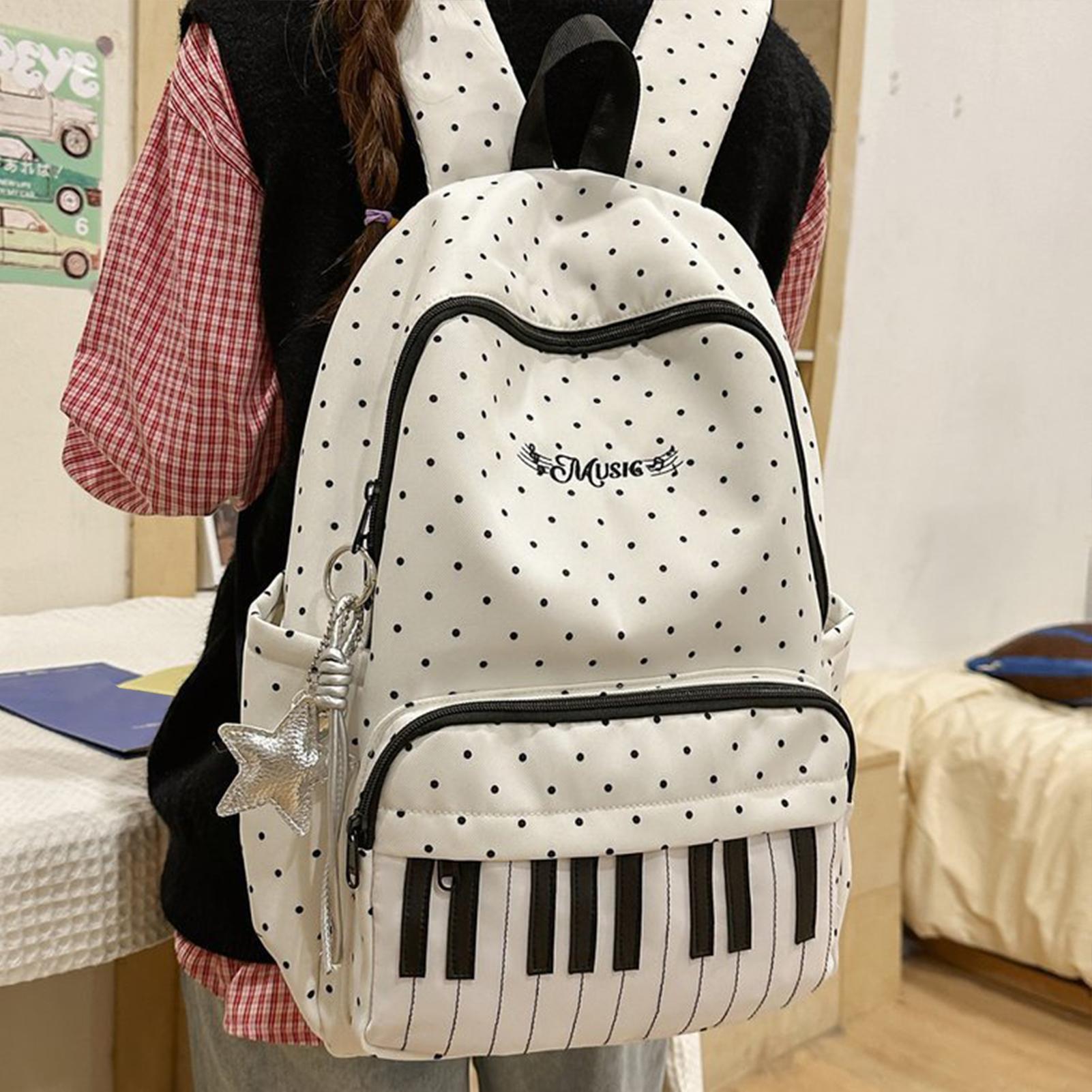 Travel Backpack | Piano Print  - огляд і ціна Fashion Backpack Women